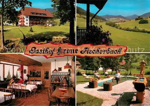 AK / Ansichtskarte Fischerbach Gasthof Pension Krone  Fischerbach