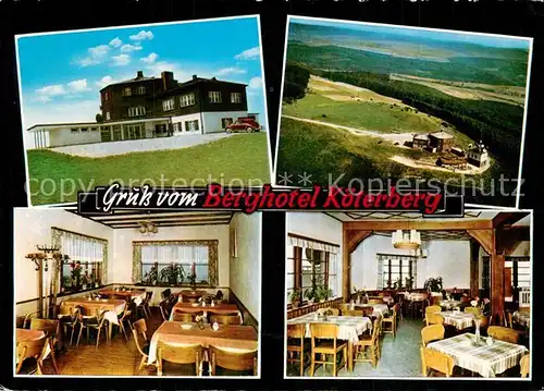 AK / Ansichtskarte Rischenau Berghotel Gastst?tte K?terberg Rischenau