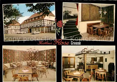 AK / Ansichtskarte Greene_Kreiensen Gasthaus Rose Greene Kreiensen