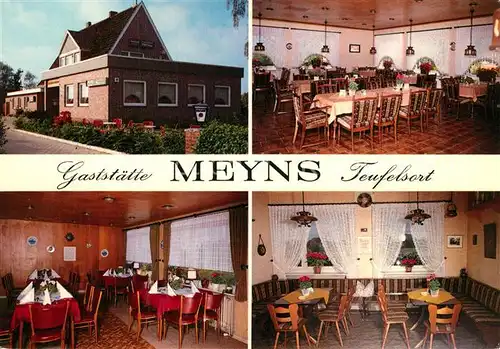 AK / Ansichtskarte Hamburg Gastst?tte Meyns Teufelsort  Hamburg