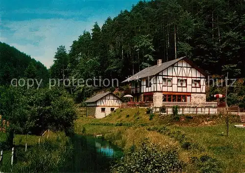 AK / Ansichtskarte Erfenstein Rastst?tte Forsthaus Spangenberg Erfenstein