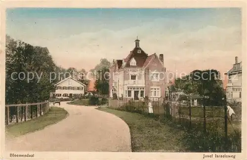 AK / Ansichtskarte Bloemendaal Josef Israelsweg Bloemendaal
