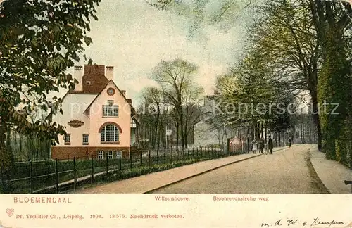 AK / Ansichtskarte Bloemendaal Willemshoeve Bloemendaalscheweg Bloemendaal