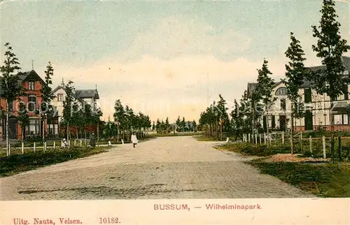 AK / Ansichtskarte Bussum Wilhelminapark Bussum