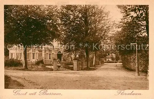 AK / Ansichtskarte Bussum Floralaan Bussum