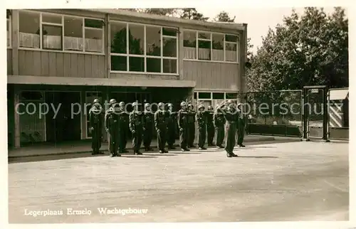 AK / Ansichtskarte Ermelo Legerplaats Wachtgebouw Ermelo