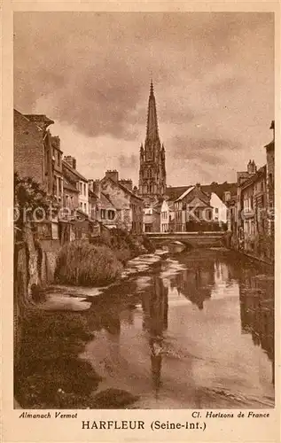 AK / Ansichtskarte Harfleur Almanach Vermot Harfleur