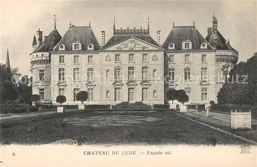 AK / Ansichtskarte Le_Lude Chateau du Lude Facade est Le_Lude