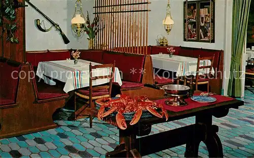 AK / Ansichtskarte Westerland_Sylt Hotel Stadt Hamburg Gastraum Westerland_Sylt