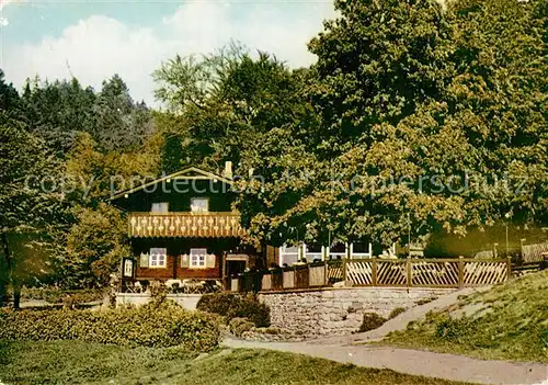 AK / Ansichtskarte Wernigerode_Harz HO Waldgasthaus Christianental Wernigerode Harz