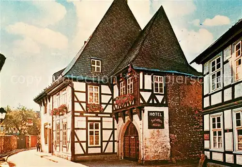 AK / Ansichtskarte Goslar Hotel zur Alten Muenze Goslar