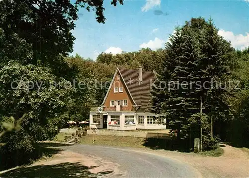 AK / Ansichtskarte Wiehl_Oberbergischer_Kreis Waldgaststaette Tropfsteinhoehle 