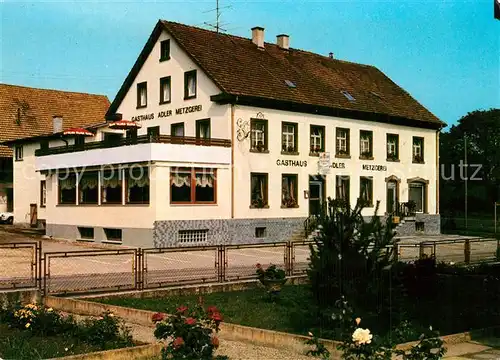 AK / Ansichtskarte Hausen_vor_Wald Gasthaus Adler Metzgerei 