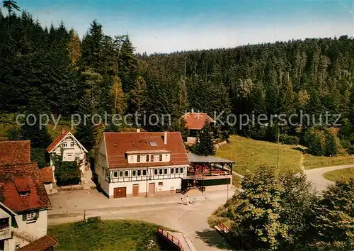 AK / Ansichtskarte Dobel_Schwarzwald Gasthaus Pension Eyachmuehle im Eyachtal Dobel Schwarzwald