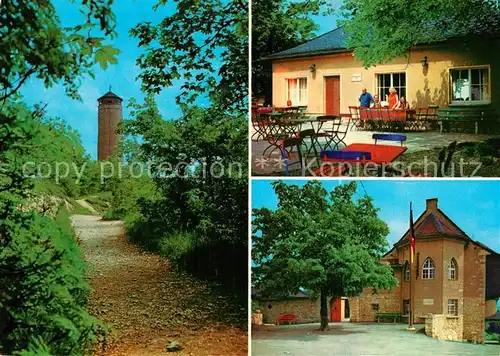 AK / Ansichtskarte Jena_Thueringen Fuchsturm Kirchberg Klause Eingang zum Fuchsturmhaus Jena Thueringen