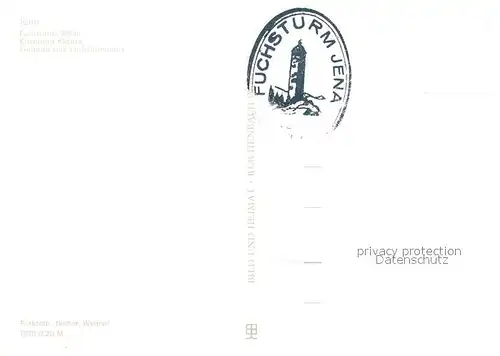 AK / Ansichtskarte Jena_Thueringen Fuchsturm Kirchberg Klause Eingang zum Fuchsturmhaus Jena Thueringen