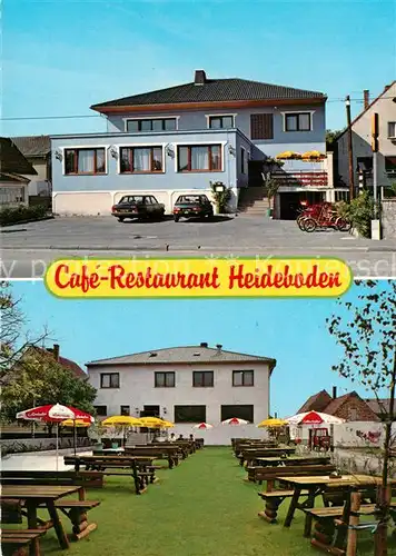 AK / Ansichtskarte Illmitz Cafe Restaurant Heideboden Illmitz