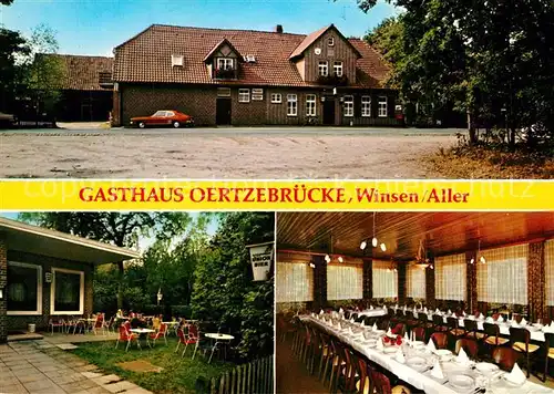 AK / Ansichtskarte Winsen_Aller Gasthaus Oertzebr?cke  Winsen_Aller