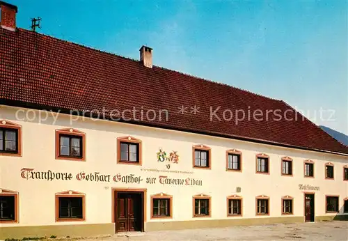 AK / Ansichtskarte Scharnstein Gasthaus Taverne Lidau Scharnstein