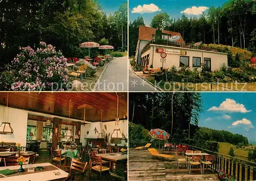 AK / Ansichtskarte Steinau_Odenwald Waldcafe Restaurant Zindenauer Schl?sschen  Steinau Odenwald