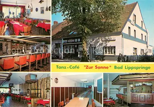 AK / Ansichtskarte Bad_Lippspringe Tanz Cafe Zur Sonne  Bad_Lippspringe