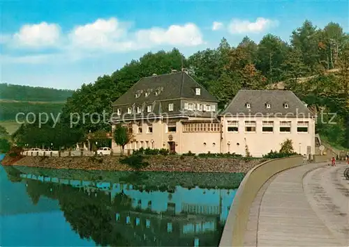 AK / Ansichtskarte Listertalsperre Hotel Restaurant Cafe Listertalsperre Listertalsperre