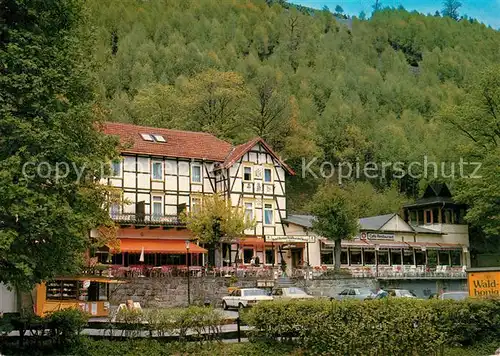 AK / Ansichtskarte Goslar Hotel Pension Waldhaus im Okertal Goslar
