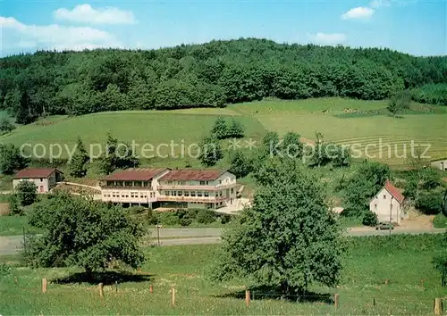 AK / Ansichtskarte Ober Kainsbach Gasthaus Pension Zum Hohenstein Ober Kainsbach