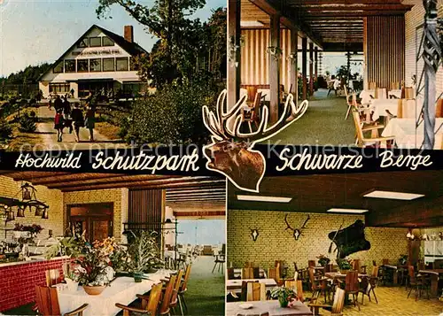 AK / Ansichtskarte Vahrendorf_Siedlung Cafe Restaurant Hochwild Schutzpark Schwarze Berge Vahrendorf Siedlung