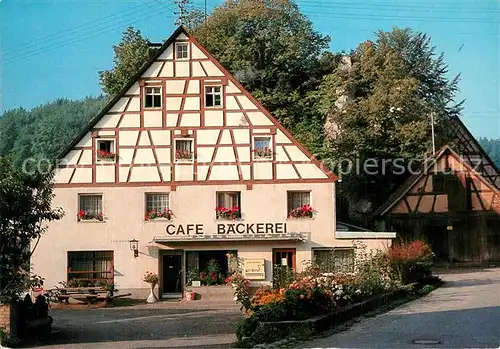 AK / Ansichtskarte Betzenstein Restaurant Cafe Herbst Betzenstein