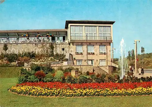 AK / Ansichtskarte Nordhausen_Thueringen HO Gaststaette Stadt Terrasse Nordhausen Thueringen