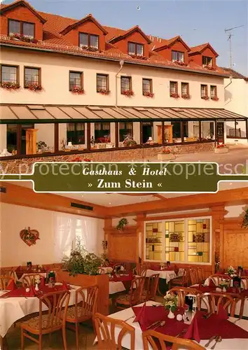 AK / Ansichtskarte Woerlitz Gasthaus Hotel Zum Stein Woerlitz