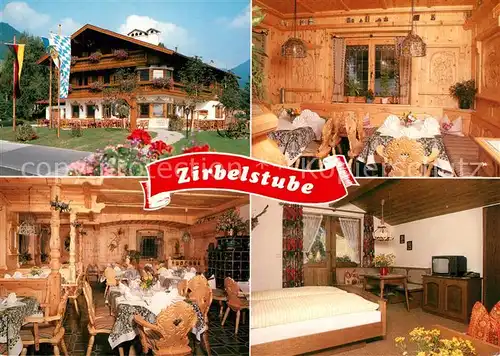AK / Ansichtskarte Reit_Winkl Restaurant Cafe Zirbelstube Zimmer Reit_Winkl
