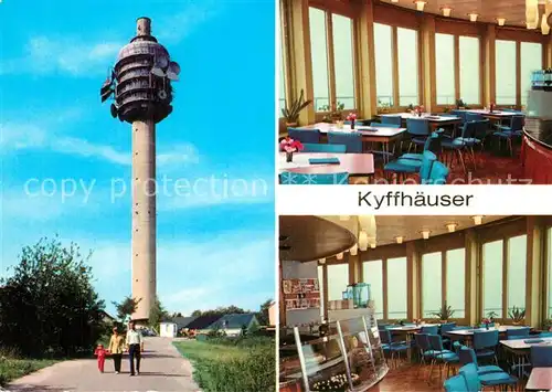AK / Ansichtskarte Kyffhaeuser Fernsehturm auf dem Kulpenberg Kyffhaeuser