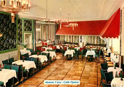 AK / Ansichtskarte Luebeck Tanz Cafe Opera Luebeck