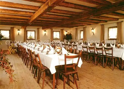 AK / Ansichtskarte Alfershausen Gasthof zum goldenen Ochsen Speisesaal Alfershausen