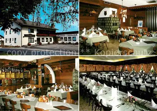 AK / Ansichtskarte Tettenwang_Altmuehl Gasthof Michael Forster Gastraeume Speisesaal Tettenwang Altmuehl