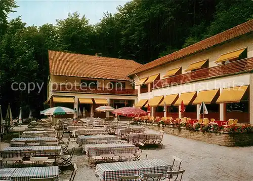 AK / Ansichtskarte Bad_Grund Hotel Restaurant Iberger Kaffeehaus Freiterrasse Bad_Grund