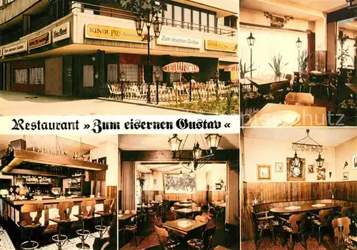 AK / Ansichtskarte Berlin Restaurant Zum eisernen Gustav Bar Gastraeume Berlin