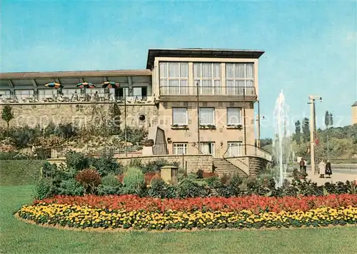 AK / Ansichtskarte Nordhausen_Thueringen HO Gaststaette Stadt Terrasse Nordhausen Thueringen