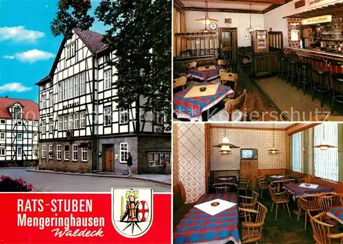 AK / Ansichtskarte Mengeringhausen Rats Stuben Gaststaette Bar Mengeringhausen