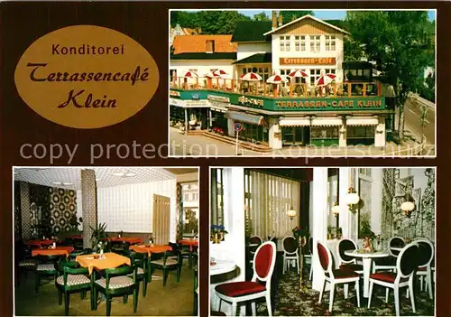 AK / Ansichtskarte Timmendorfer_Strand Terrassencafe Klein Timmendorfer_Strand