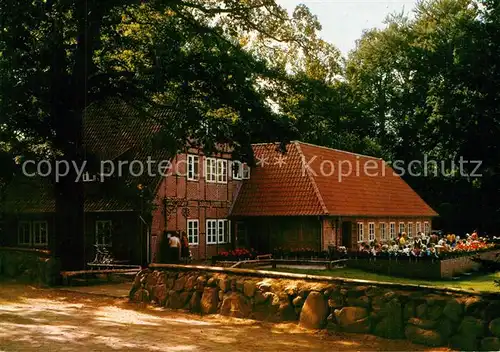AK / Ansichtskarte Wilsede_Lueneburger_Heide Gasthof Zum Heidemuseum Wilsede_Lueneburger_Heide
