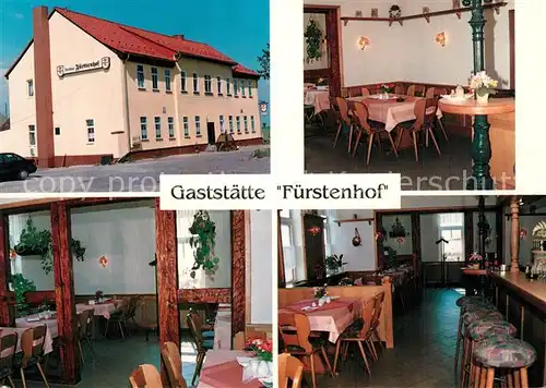 AK / Ansichtskarte Frienstedt Gaststaette Fuerstenhof Gastraeume Frienstedt