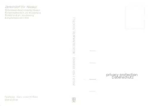 AK / Ansichtskarte Jaenkendorf Badestrand Reichendorfer Damm Bungalowpark am Wachberg Badestrand Talsperre Quitzdorf Jaenkendorf