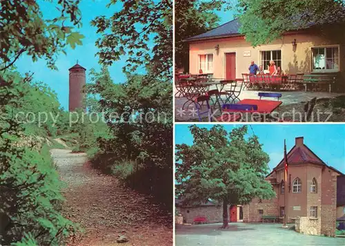 AK / Ansichtskarte Jena_Thueringen Fuchsturm Kirchbergklause Eingang zum Fuchsturmhaus Jena Thueringen