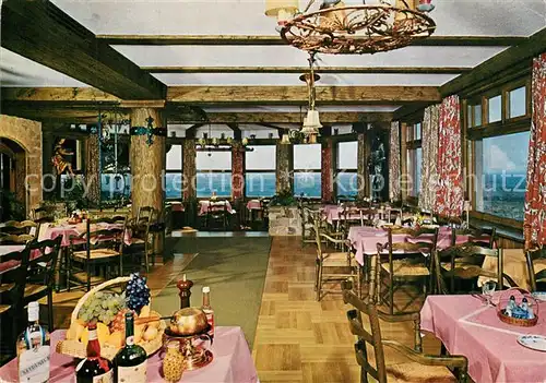 AK / Ansichtskarte Buehl_Baden Burggaststaette und Weingut Restaurant Burg Windeck Buehl_Baden