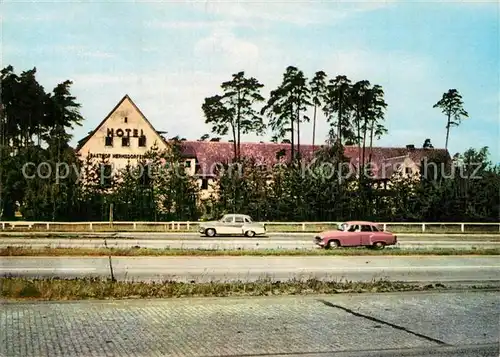 AK / Ansichtskarte Hermsdorf_Gera Autobahn Hotel Rasthof Hermsdorfer Kreuz Hermsdorf Gera