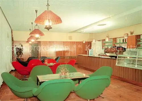 AK / Ansichtskarte Koserow_Ostseebad_Usedom Forsthaus Damerow Cafe Koserow_Ostseebad_Usedom