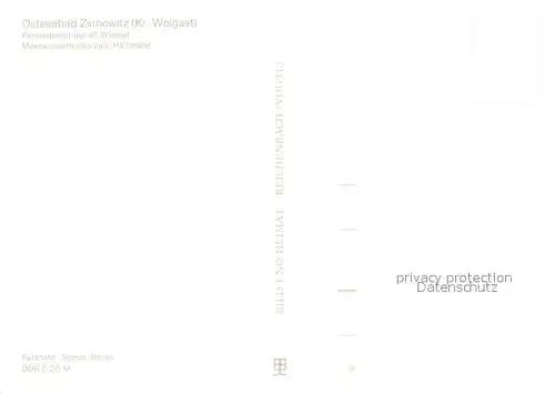 AK / Ansichtskarte Zinnowitz_Ostseebad Feriendienst der IG Wismut Hallenbar Meerwasserhallenbad Zinnowitz_Ostseebad